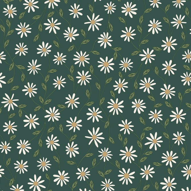 Papel Pintado Margaritas - DRAVEIL 05 | MURAKE - 85105