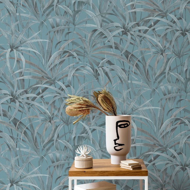 Papel Pintado Hojas palmera - GRIMES 04 | MURAKE - 541624