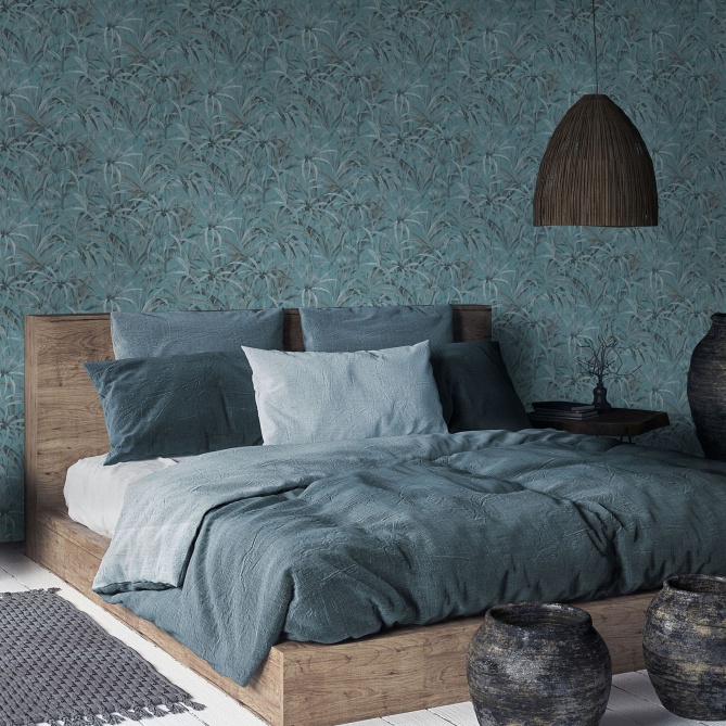 Papel Pintado Hojas palmera - GRIMES 04 | MURAKE - 541624