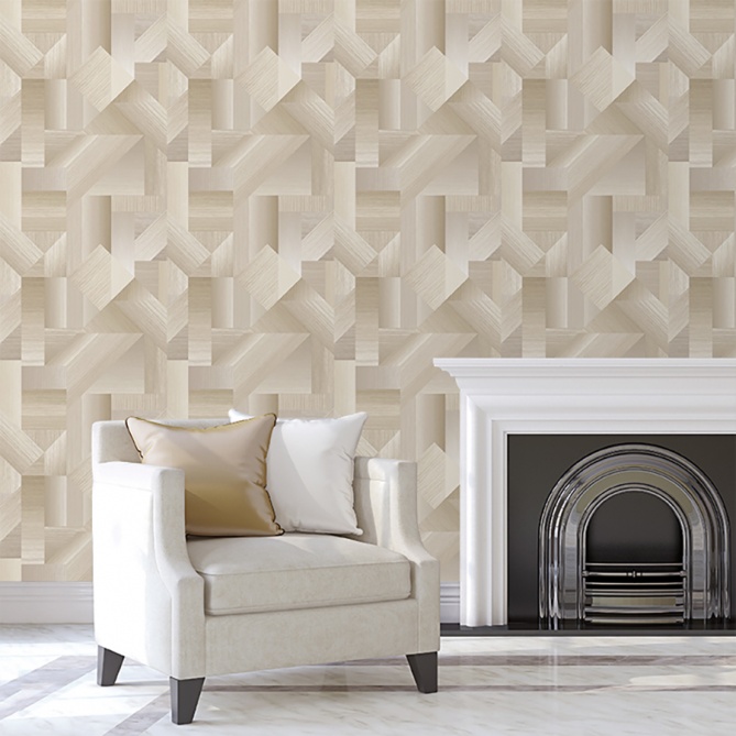 Papel Pintado Formas 3D - MESENE 01 | MURAKE - 878071