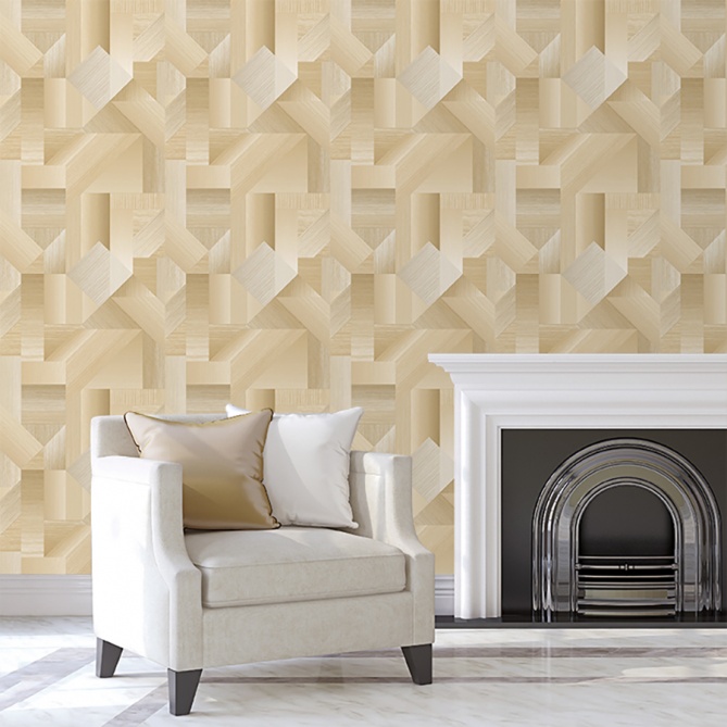 Papel Pintado Formas 3D - MESENE 06 | MURAKE - 878076