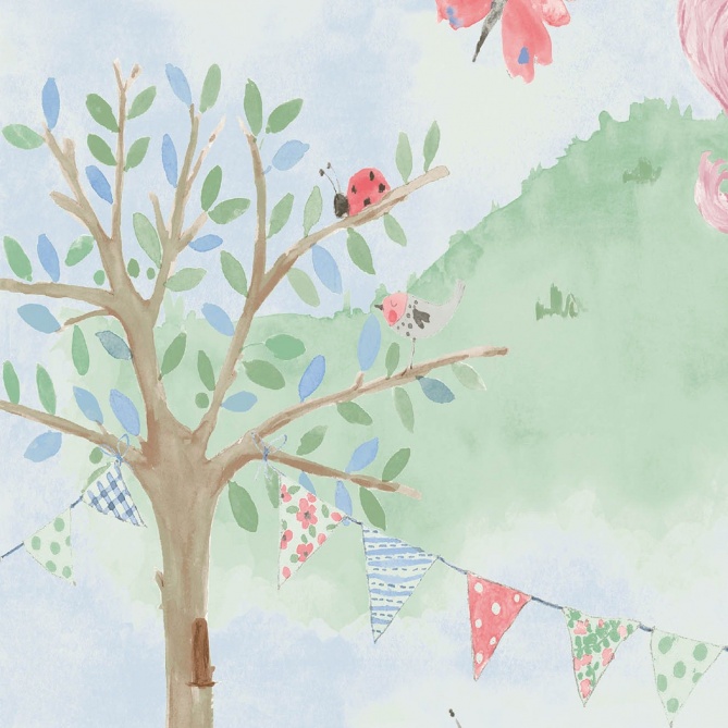 Papel Pintado Unicornios - THUIN 02 | MURAKE - 878132