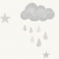 Papel Pintado Nubes y estrellas - KAPUA  | MURAKE - 878137