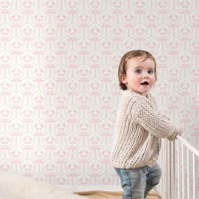 Papel Pintado Medallones y lazos - KURNE 04 | MURAKE - 878154