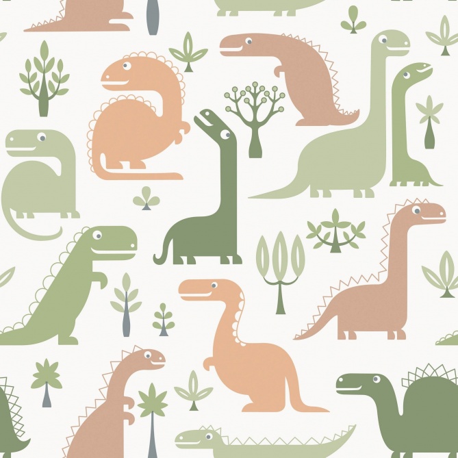 Papel Pintado Dinosaurios - TROOZ 02 | MURAKE - 878212