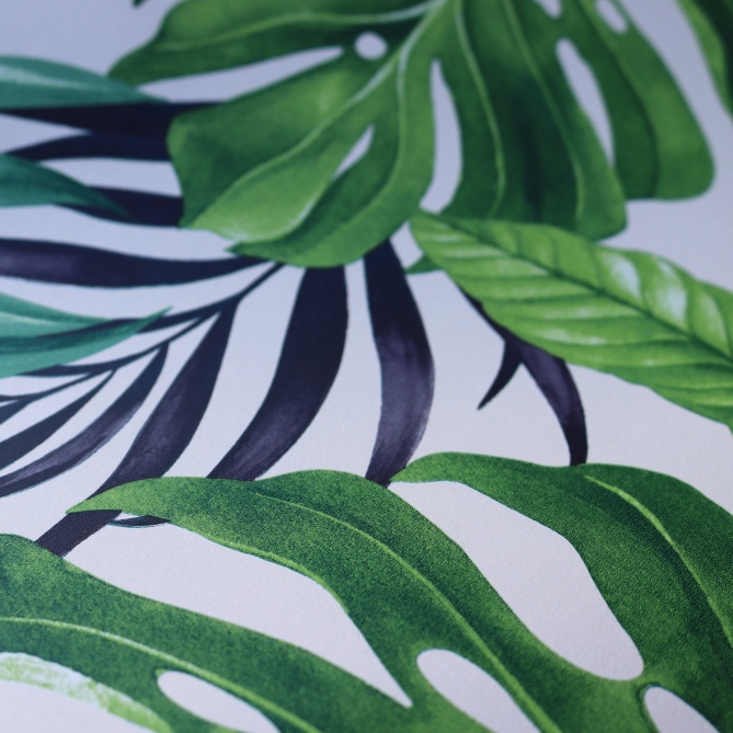 Papel Pintado Hojas Monstera - ARKA  | MURAKE - 87650