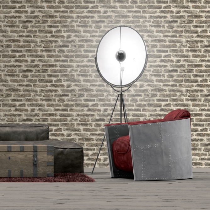 Papel Pintado Ladrillo rústico - RUSMUG  | MURAKE - 87659