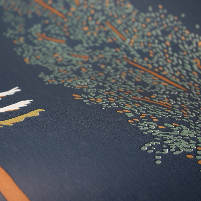 Papel Pintado Bosque de árboles - NAHELE 03 | MURAKE - 512090