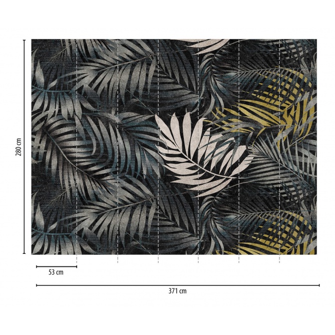 Mural Hojas - KORETS  | MURAKE - 23807