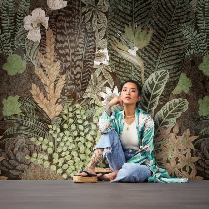 Mural Follaje tropical - NIJAR  | MURAKE - 23812