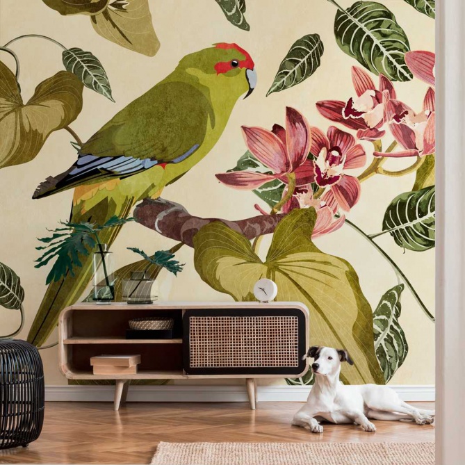 Mural Loro - GERGAL  | MURAKE - 23813