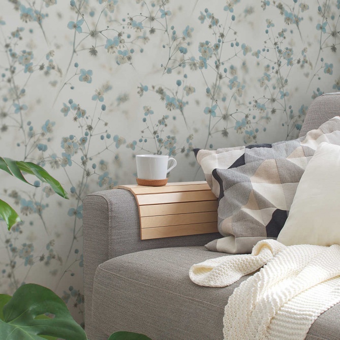 Papel Pintado Flores Campestres - TIKALNO 02 | MURAKE - 878327