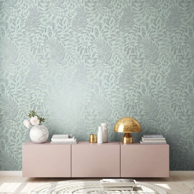 Papel Pintado Hojas - NEBLADER 01 | MURAKE - 878321