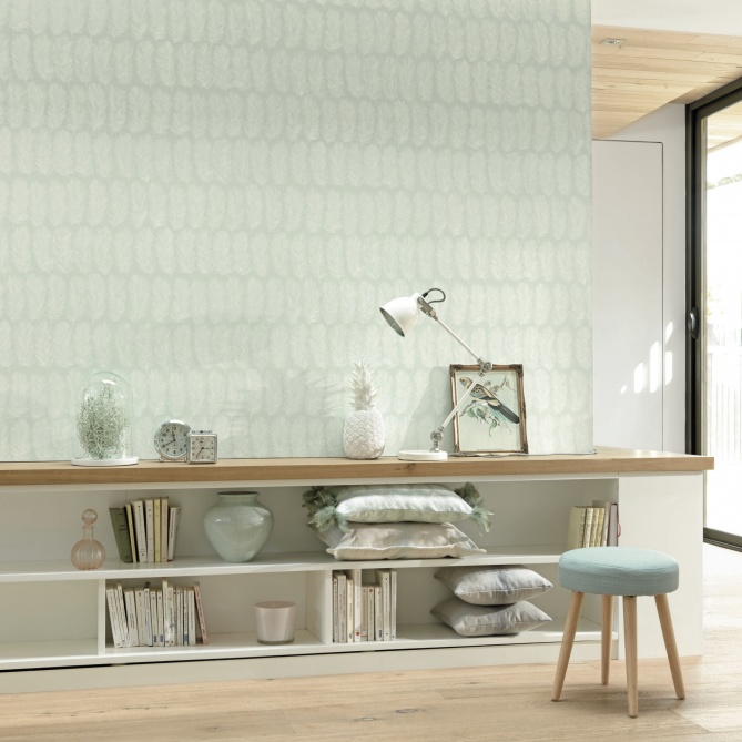 Papel Pintado Plumas delicadas - FJASER 02 | MURAKE - 6700-02