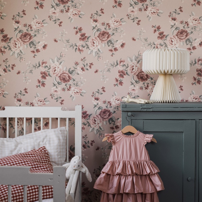 Papel Pintado Ramos de rosas - ROSER 02 | MURAKE - 64734