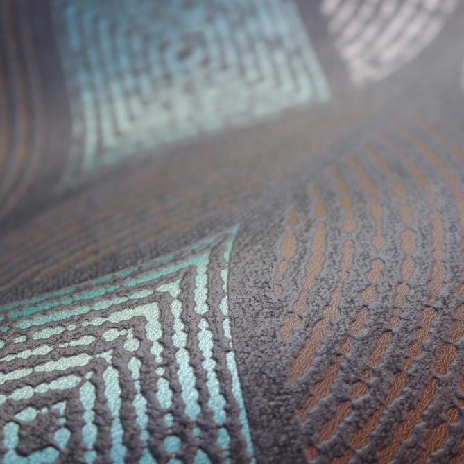 Papel Pintado Geométrico - ENEZ 01 | MURAKE - 87140