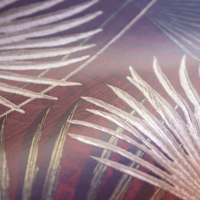 Papel Pintado Hojas Palmera - CORUM 03 | MURAKE - 87120