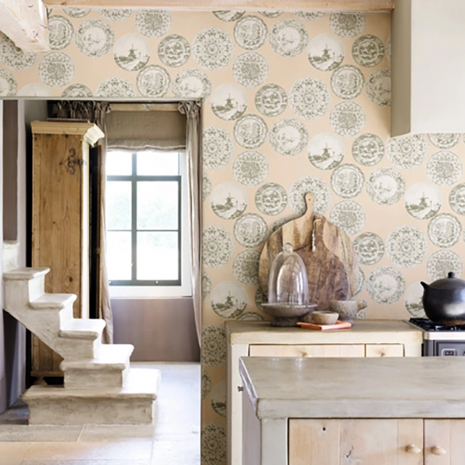 Papel Pintado Platos - BRAKEL 02 | MURAKE - 25742