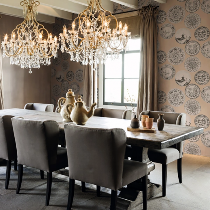 Papel Pintado Platos - BRAKEL 02 | MURAKE - 25742