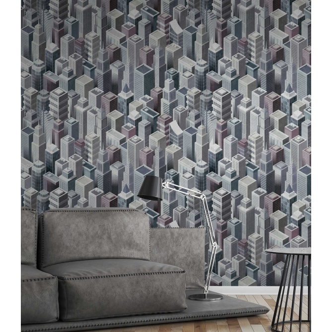 Mural Edificios modernos - ALMENSILLA  | MURAKE - 23877