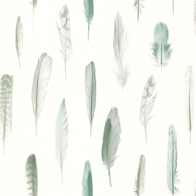 Papel Pintado Plumas - PERJE 02 | MURAKE - 11592