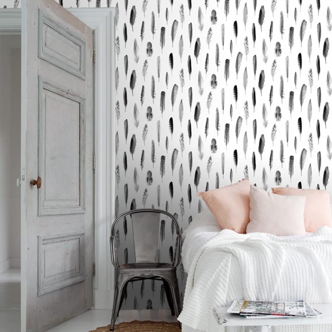 Papel Pintado Plumas - PERJE 05 | MURAKE - 11595