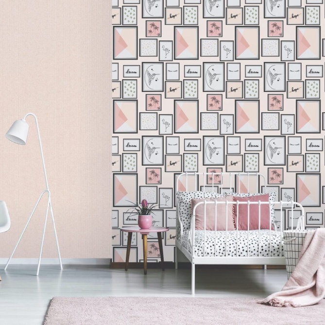 Papel Pintado Ilustraciones en marcos - MUNSO  | MURAKE - 11501