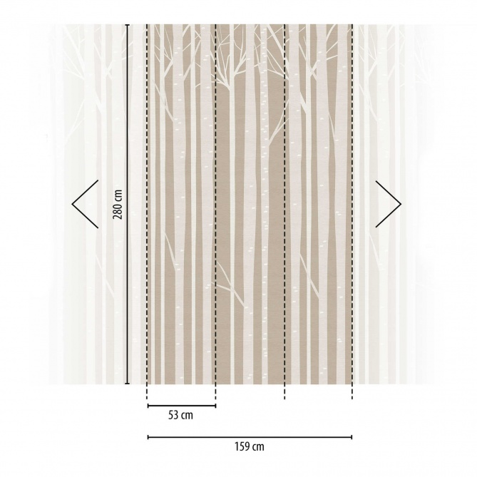 Mural Troncos - GUIJO  | MURAKE - 23886