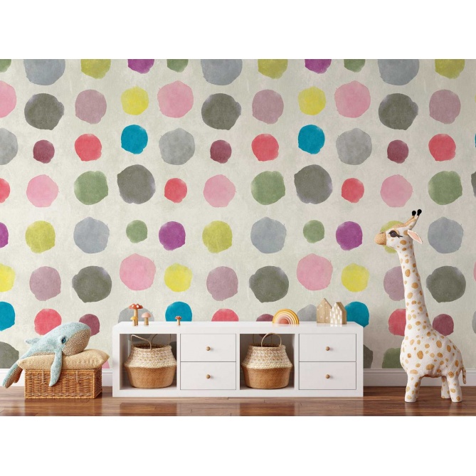 Mural Círculos de colores - ALCOLEA  | MURAKE - 23885