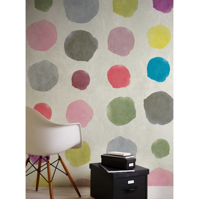 Mural Círculos de colores - ALCOLEA  | MURAKE - 23885