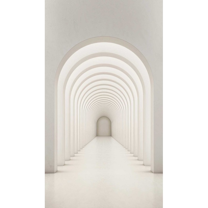 Mural Pasillo con arcos - ZAMBRA  | MURAKE - 23883