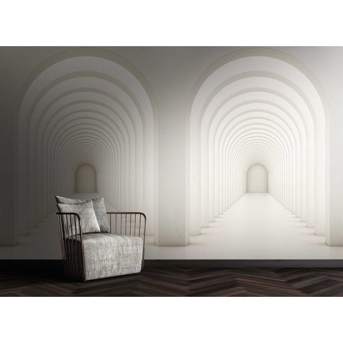 Mural Pasillo con arcos - ZAMBRA  | MURAKE - 23883