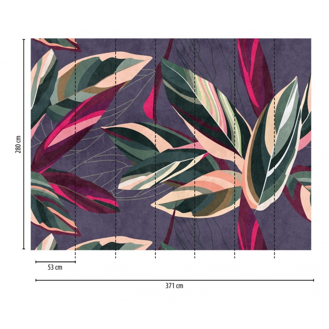 Mural Planta tropical - FARGUE  | MURAKE - 23837