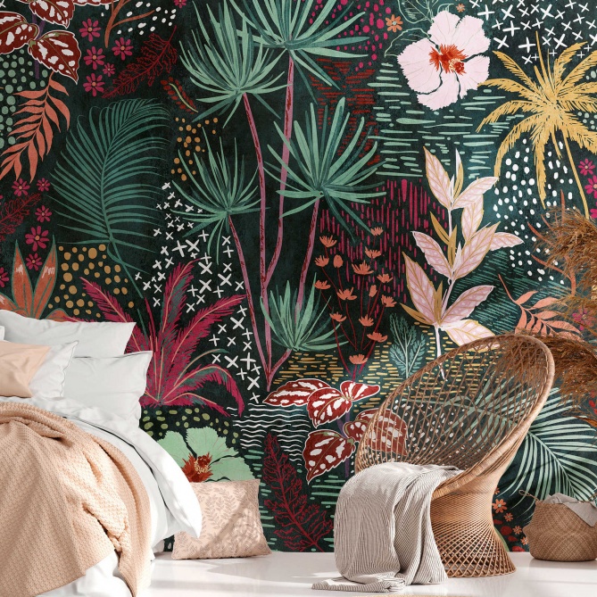 Mural Tropical - CHERIN  | MURAKE - 23839