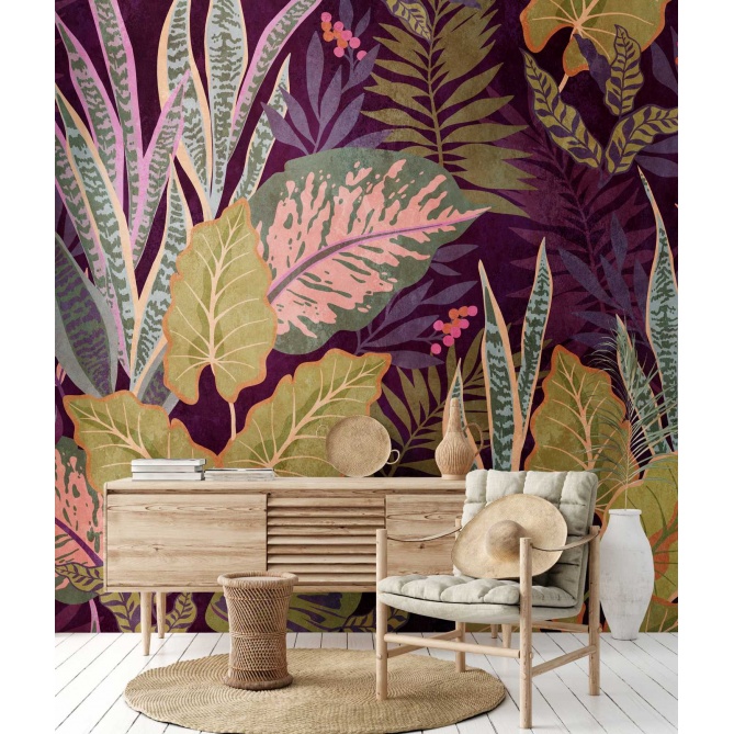 Mural Plantas tropicales - BEZNAR  | MURAKE - 23840