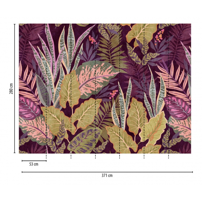Mural Plantas tropicales - BEZNAR  | MURAKE - 23840