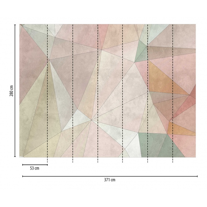 Mural Geométrico - GALERA  | MURAKE - 23847