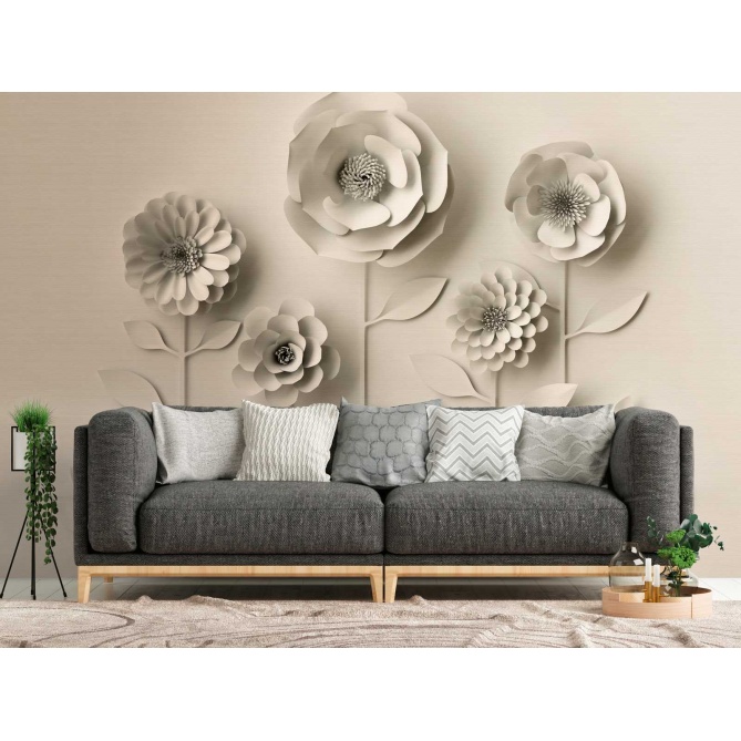 Mural Flores grandes - NERVA  | MURAKE - 23854