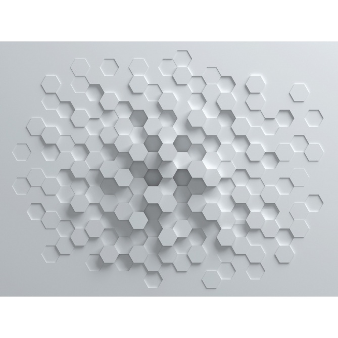 Mural Panal geométrico - ALGAR  | MURAKE - 23851