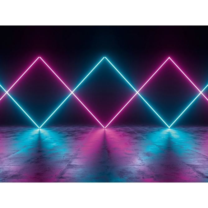 Mural Luces de neón - SERON  | MURAKE - 23818