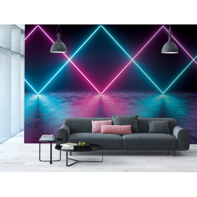 Mural Luces de neón - SERON  | MURAKE - 23818