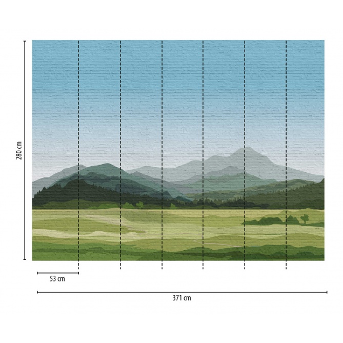 Mural Montañas - CARTAYA  | MURAKE - 23856