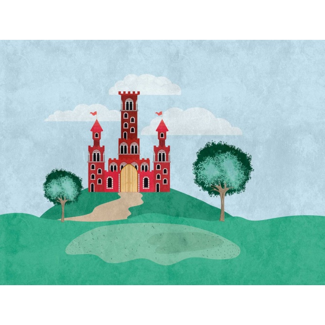 Mural Castillo de cuento - ALOSNO  | MURAKE - 23857