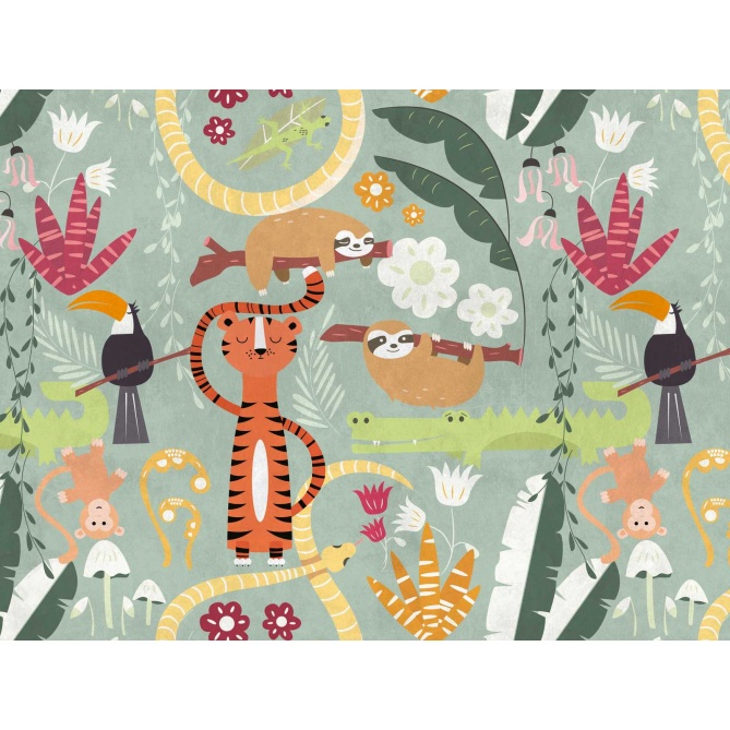 Mural Animales salvajes - PEDROSO  | MURAKE - 23861