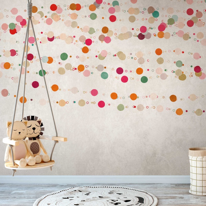 Mural Guirnaldas - ESTEPA  | MURAKE - 23863