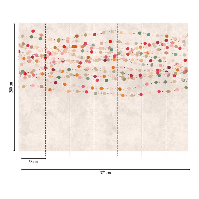 Mural Guirnaldas - ESTEPA  | MURAKE - 23863