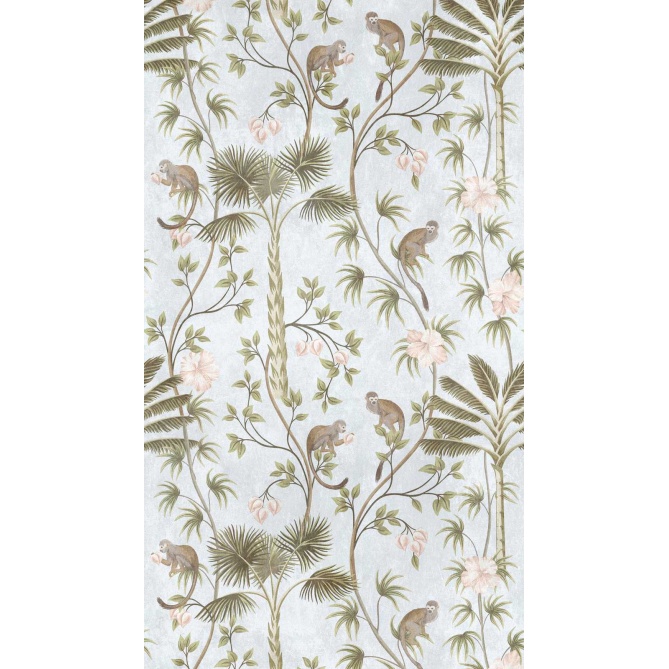 Mural Selva con monos - PRUNA  | MURAKE - 23868