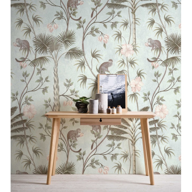 Mural Selva con monos - PRUNA  | MURAKE - 23868