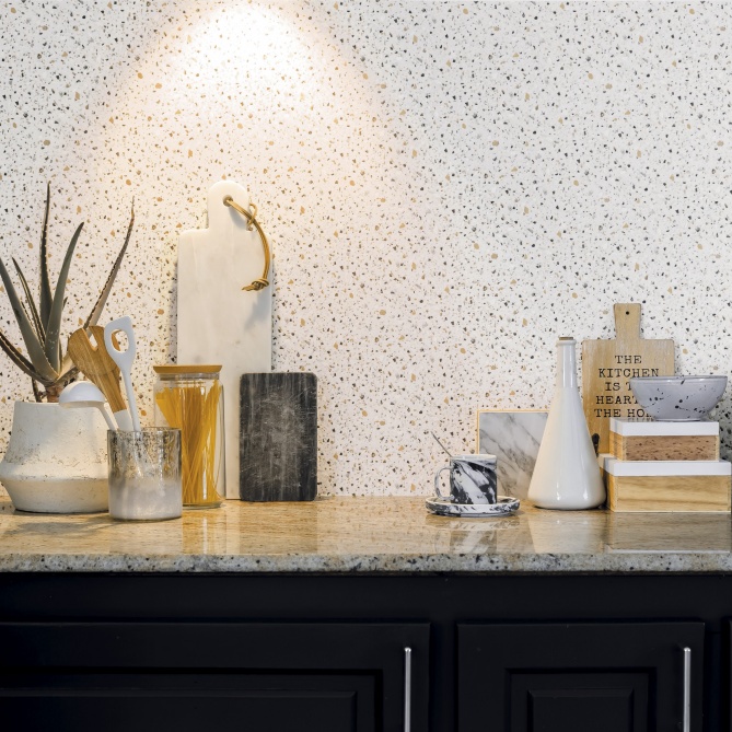 Papel Pintado Terrazo - ETALLE 01 | MURAKE - 6704-41