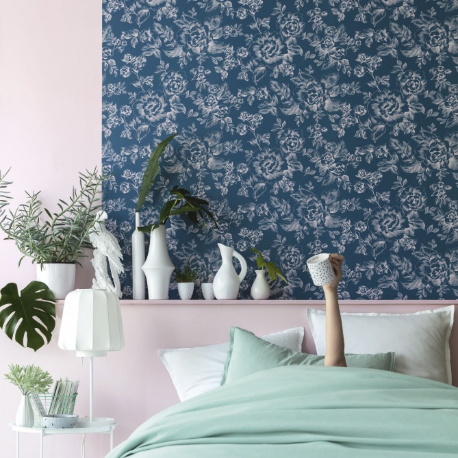 Papel Pintado Flores grandes - TARIKERE 02 | MURAKE - 6709-82